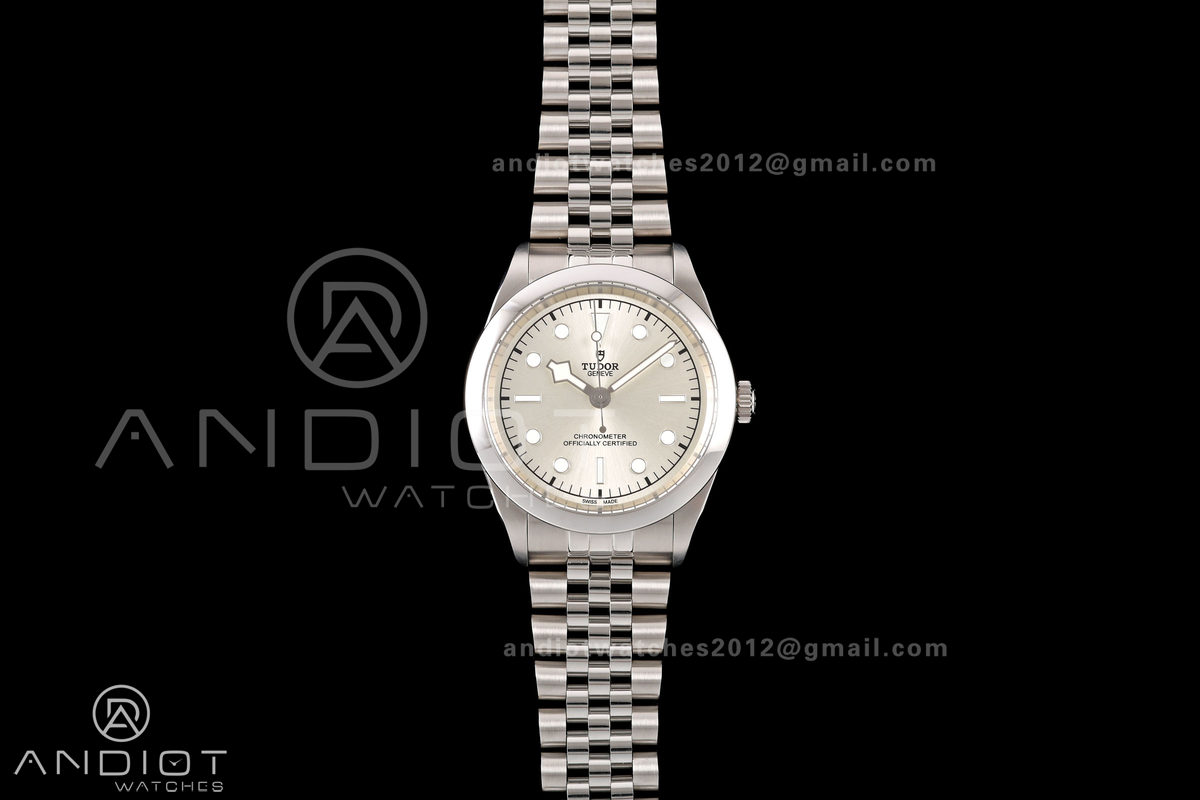 Black Bay One 41 SS HTF 1:1 Best Edition Silver Dial on SS Bracelet A26J